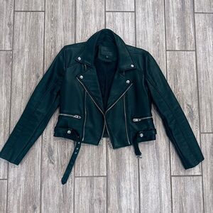 Blank NYC Dark Leather Jacket